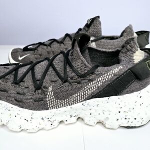 Nike Gray Athletic Shoes with Black and White Accents